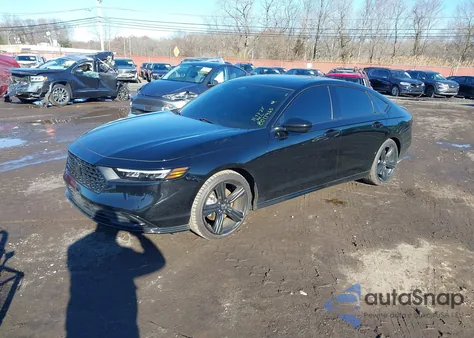 2024 Honda Accord Hybrid Sport-L из США, поврежденный, VIN 1HGCY2F70RA012034